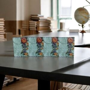 Lot of 4 World Market Travel Journal Diary Indigo Moon Pocket Memories Notebooks